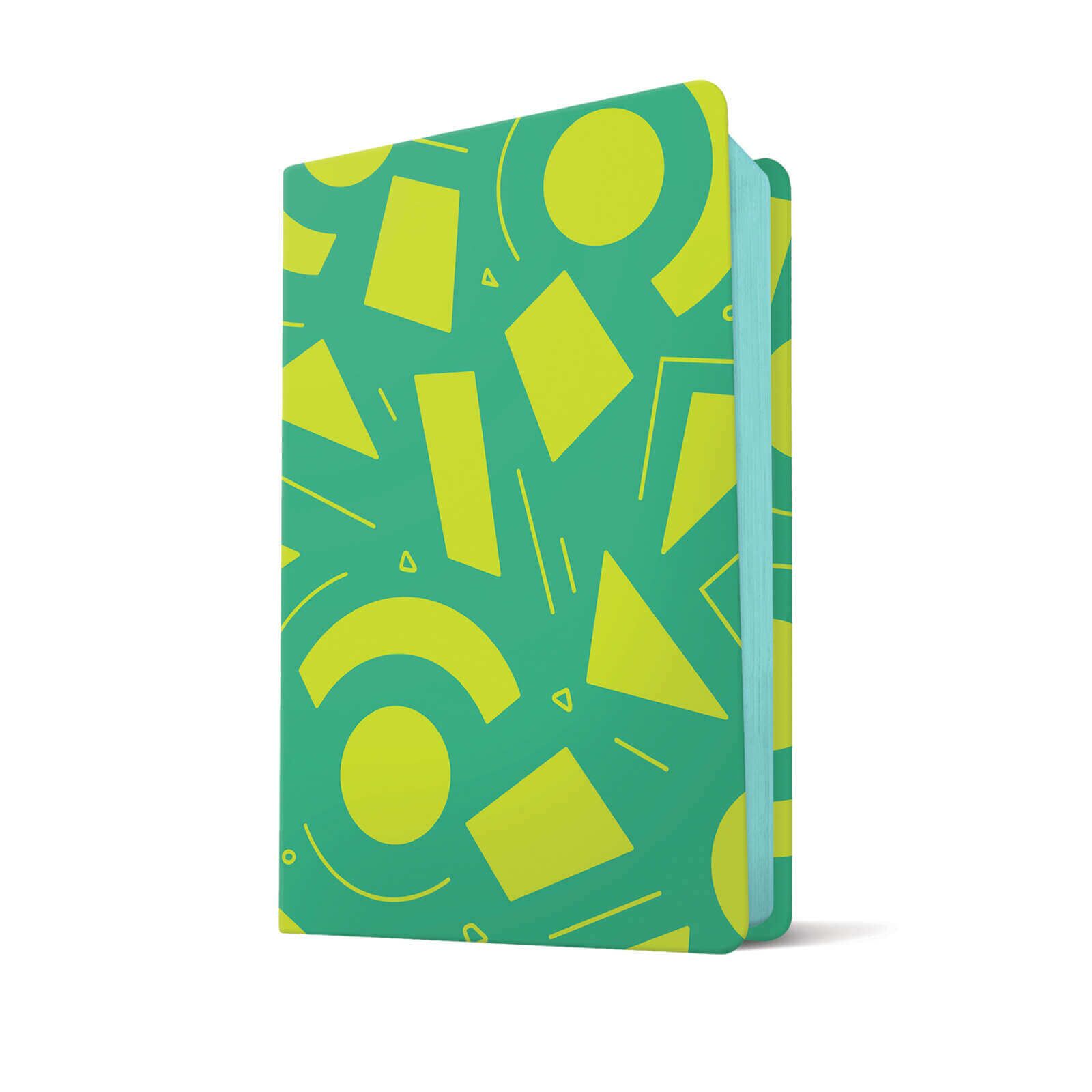 NLT Hands-On Bible, Third Edition (LeatherLike, Green Lines and Shapes) - Image 2